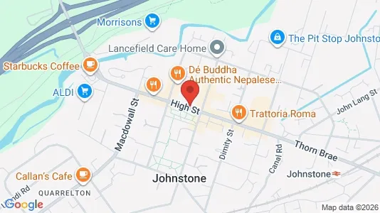 Lokaler til leie i Johnstone - Renfrewshire – Bilde fra Google Street View