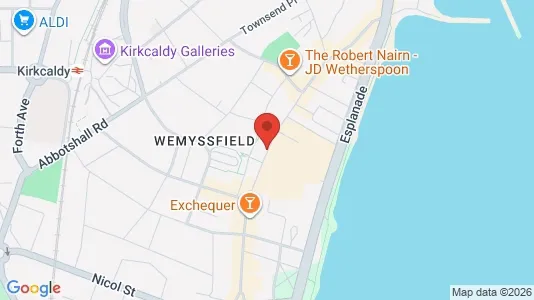 Lokaler til leie i Kirkcaldy - Fife – Bilde fra Google Street View
