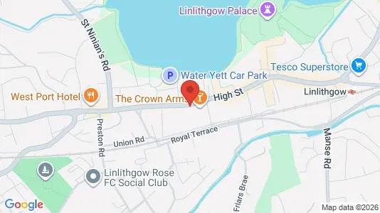 Lokaler til leje i Linlithgow - West Lothian - Foto fra Google Street View