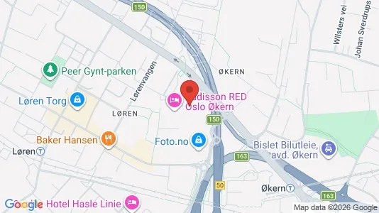 Kontorlokaler til leje i Oslo Bjerke - Foto fra Google Street View