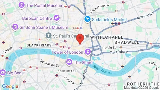 Lokaler til leje i London EC3M - Foto fra Google Street View