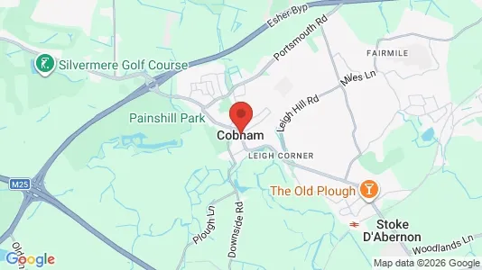Gewerbeflächen zur Miete i Cobham - Surrey – Foto von Google Street View