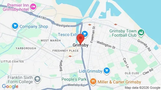 Werkstätte zur Miete i Grimsby - South Humberside – Foto von Google Street View