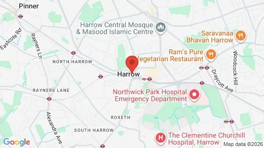 Kaupat Vuokrattavana i Harrow - Middlesex - Kuva Google Street Viewstä