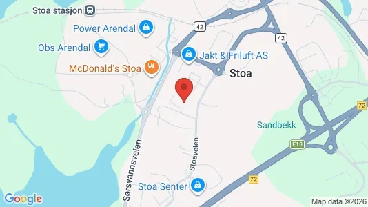 Commercial properties for rent i Arendal - Photo from Google Street View