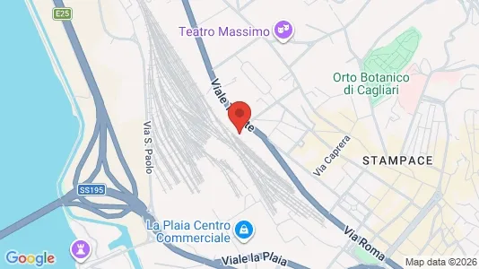 Lokaler til leie i Cagliari – Bilde fra Google Street View