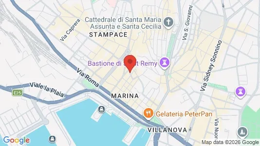 Gewerbeflächen zur Miete i Cagliari – Foto von Google Street View