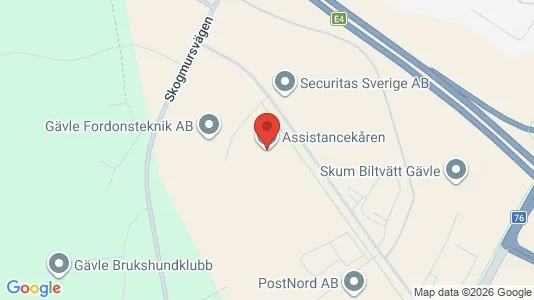 Lager zur Miete i Gävle – Foto von Google Street View