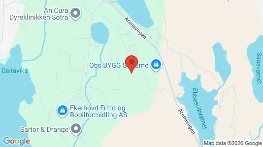 Espacios de oficina En alquiler i Fjell - Foto de Google Street View