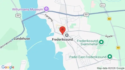 Kaupat Vuokrattavana i Frederikssund - Kuva Google Street Viewstä