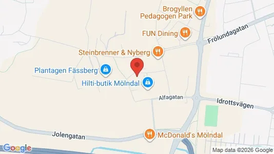 Office spaces for rent i Mölndal - Photo from Google Street View