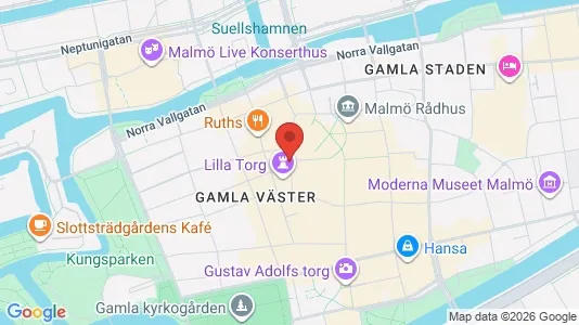 Kontorlokaler til leje i Malmø Centrum - Foto fra Google Street View