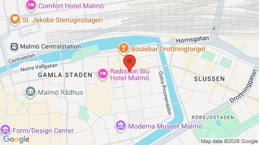Kontorlokaler til leje i Malmø Centrum - Foto fra Google Street View