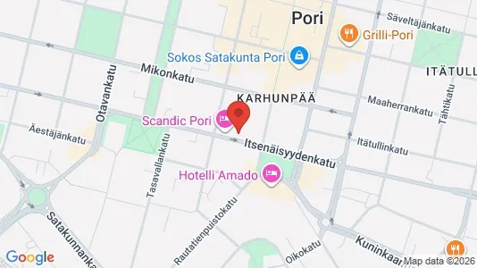 Office spaces for rent i Pori - Photo from Google Street View