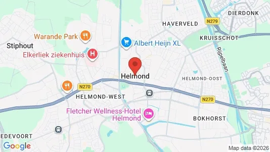 Winkels te huur i Helmond - Foto uit Google Street View