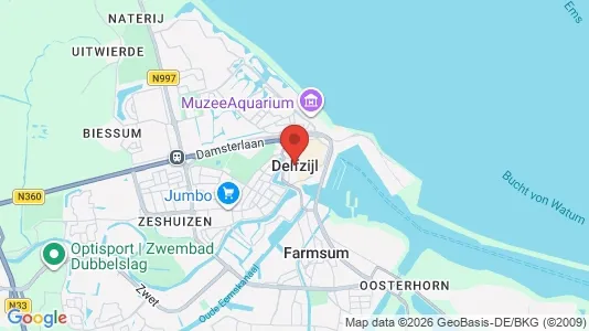 Lokaler til leje i Delfzijl - Foto fra Google Street View