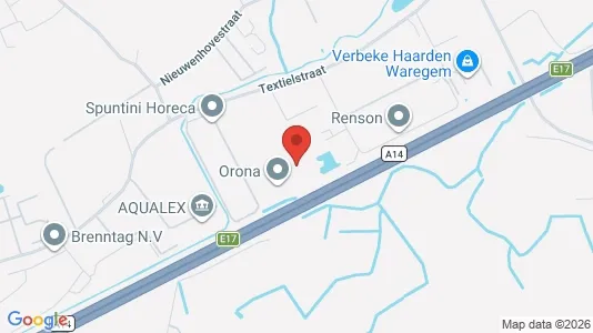 Varastot Vuokrattavana i Waregem - Kuva Google Street Viewstä