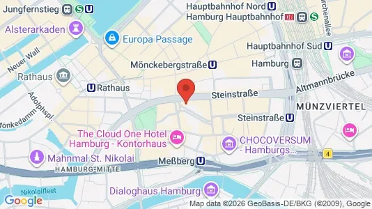 Kontorlokaler til leje i Hamborg Mitte - Foto fra Google Street View