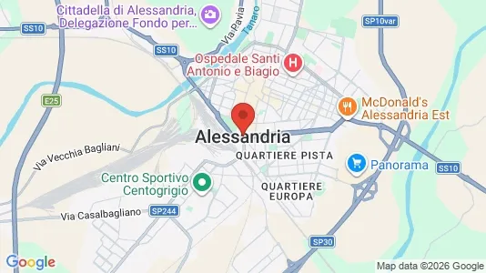 Lokaler til leje i Alessandria - Foto fra Google Street View