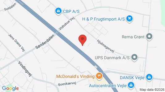 Büros zur Miete i Vejle – Foto von Google Street View