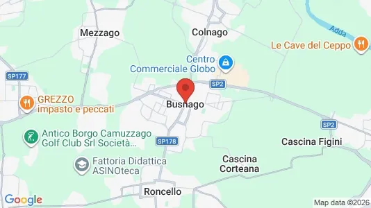 Bedrijfsruimtes te huur i Busnago - Foto uit Google Street View