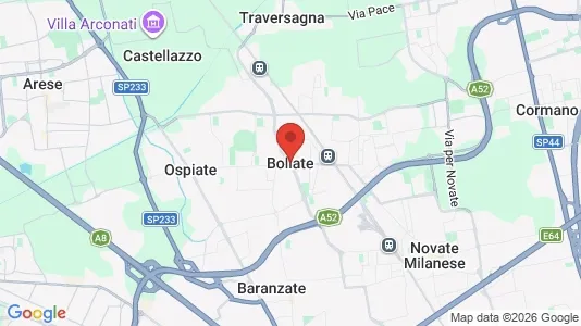 Kontorer til leie i Bollate – Bilde fra Google Street View