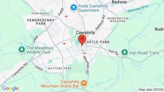 Office spaces for rent i Caerphilly - Mid Glamorgan - Photo from Google Street View
