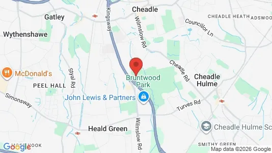 Ladenlokale zur Miete i Cheadle - Cheshire – Foto von Google Street View