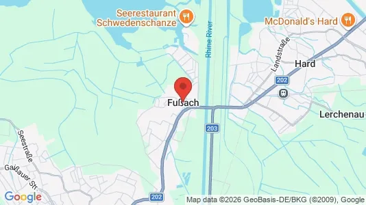 Kontorlokaler til leje i Fußach - Foto fra Google Street View
