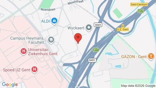 Büros zur Miete i Stad Gent – Foto von Google Street View
