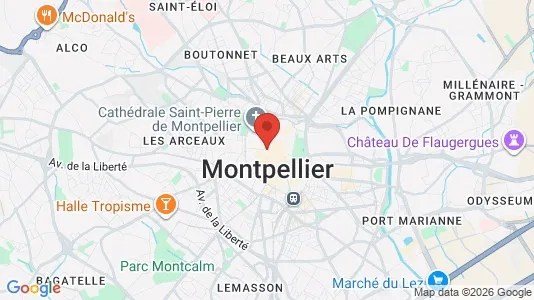 Commercial properties for rent i Montpellier - Photo from Google Street View