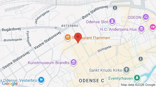 Kantorruimte te huur i Odense C - Foto uit Google Street View