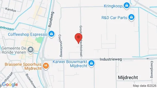 Büros zur Miete i De Ronde Venen - kort over placeringen