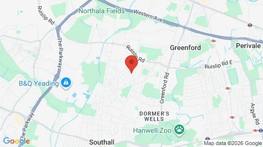 Commercial properties for rent i Southall - Middlesex - Photo from Google Street View