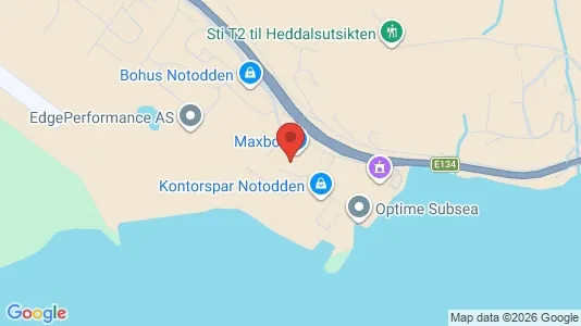 Kontorer til salgs i Notodden – Bilde fra Google Street View