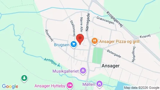 Lager til salgs i Ansager – Bilde fra Google Street View