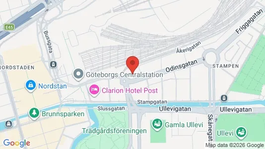 Kontorlokaler til leje i Gøteborg Centrum - Foto fra Google Street View