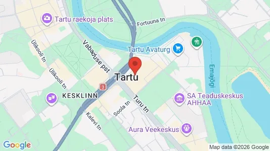 Erhvervsgrunde til leje i Tartu - Foto fra Google Street View