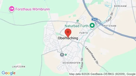 Kontorlokaler til leje i Oberhaching - Foto fra Google Street View