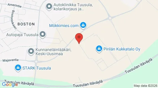 Lagerlokaler til leje i Tuusula - Foto fra Google Street View