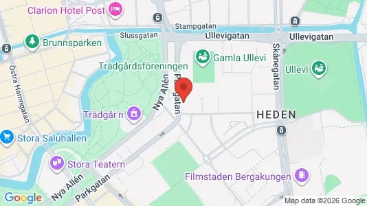 Kontorlokaler til leje i Gøteborg Centrum - Foto fra Google Street View