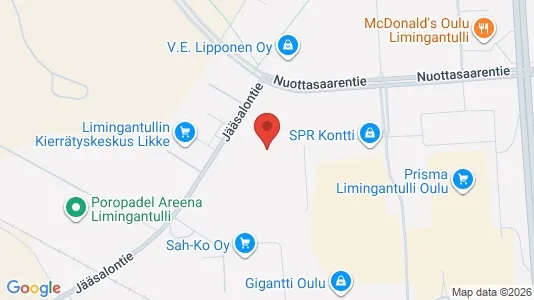 Lokaler til leje i Oulu - Foto fra Google Street View