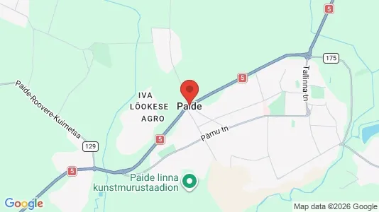 Gewerbeflächen zum Kauf i Paide – Foto von Google Street View