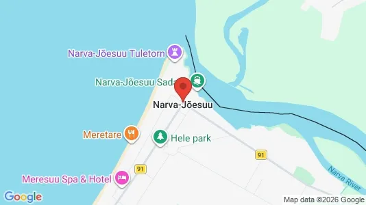 Real estate lands for sale i Narva-Jõesuu - Photo from Google Street View