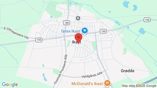 Kontorer til leie i Ikast – Bilde fra Google Street View