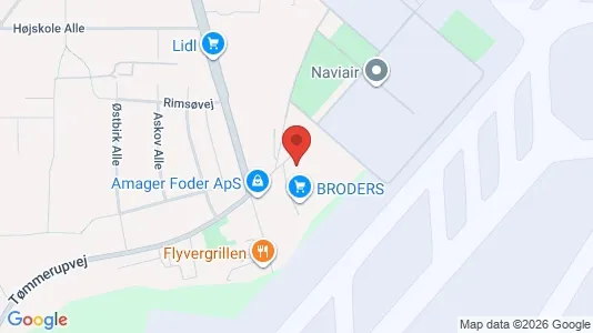 Liikekiinteistöt Vuokrattavana i Kastrup - Kuva Google Street Viewstä