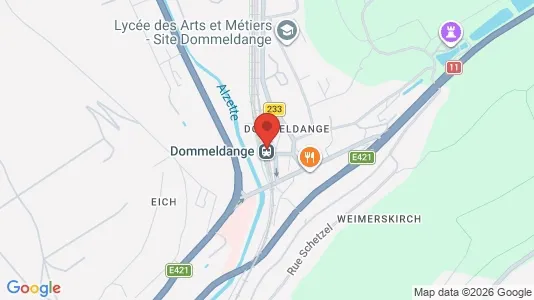 Kontorlokaler til leje i Luxembourg - Foto fra Google Street View