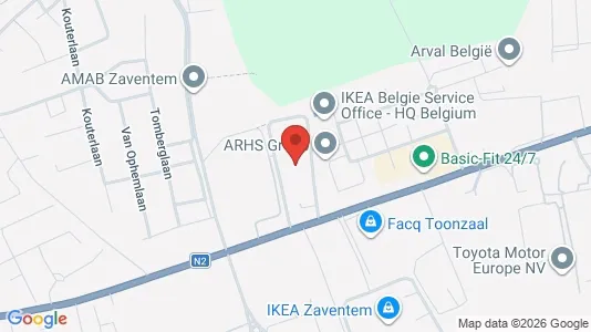 Gewerbeflächen zur Miete i Zaventem – Foto von Google Street View