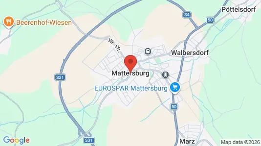 Kontorer til leie i Mattersburg – Bilde fra Google Street View
