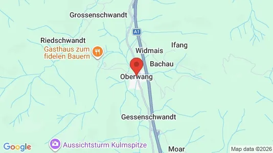 Büros zur Miete i Oberwang – Foto von Google Street View